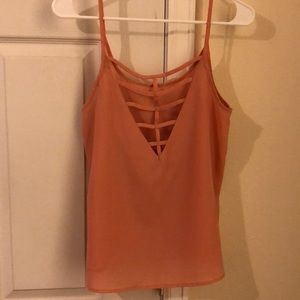 SS Brand Tank, open back